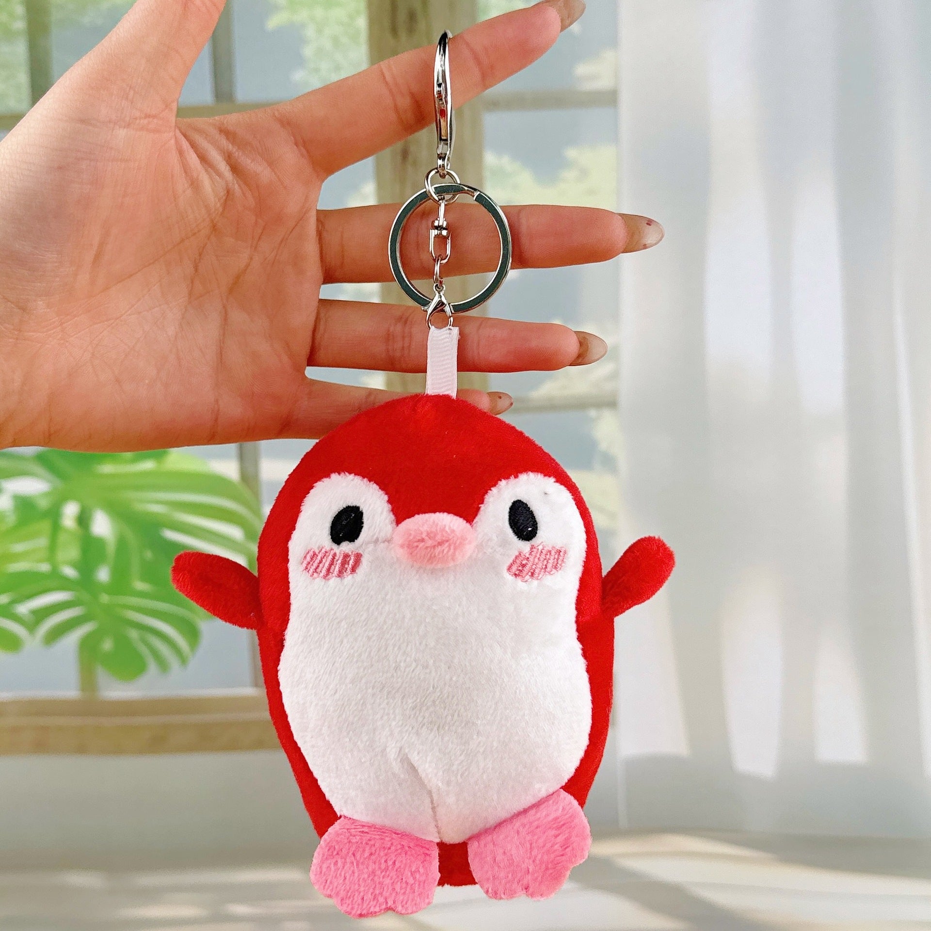 Wholesale  Cartoon Penguin Doll Pendant Cute Little Penguin Plush Toy Keychain Pendant Bag Hanging Ornament Grasp Gifts